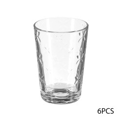 Pack 6 vasos de cristal 20,5cl