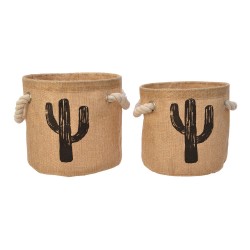 Pack 2 cestas modelo cactus
