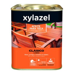 Xylazel aceite para teca incoloro 0.750l