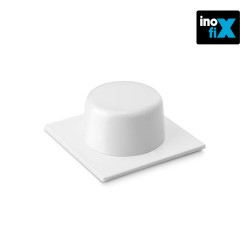 Tope adhesivo blanco (blister 2 unid) inofix