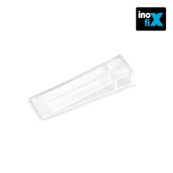Cuña plastico transparente (blister 3 unid) inofix