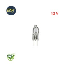 Bombilla halogena bi-pin "energy saver" 12v 14w g4 (equ. 30w) edm
