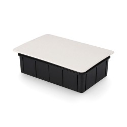 Caja rectangular 160x100x50mm garra metalica retractilada