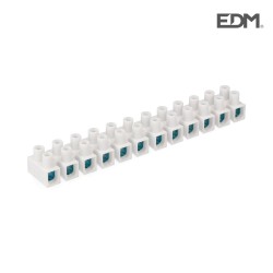 Regleta conexion 16 mm homologada blanca retractilada edm