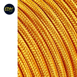 Cable cordon tubulaire  2x0,75mm c12 oro 25mts euro/mts