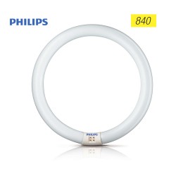 Tubo fluorescente circular 40w trifosforo 840k philips ø 40cm