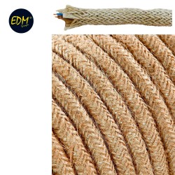 *ult. unidades* cable tipo cuerda 3x0,75mm - ø 14mm - mod. yucatan  euro/mts