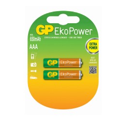 Pila recargable ekopower r3 aaa (blister 2 pilas) gp