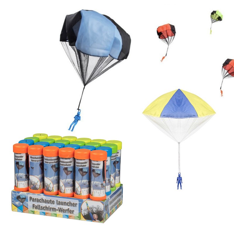 Lanzador de paracaidas diseño eddy toys