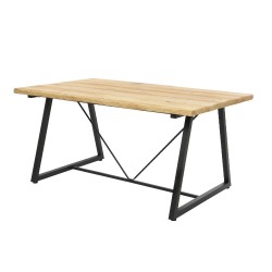 Mesa exterior model dublin imitacion madera