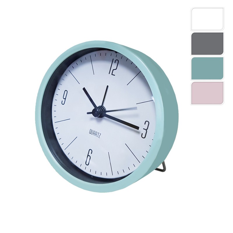 Reloj despertador 4 colores surtidos