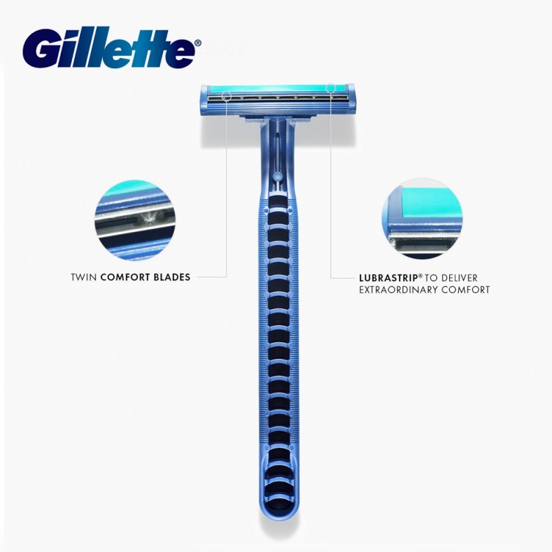 *ult. unidades* cuchilla afeitar gillette blue ii plus