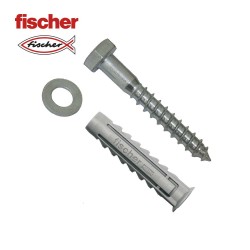 Blister taco+tornillo fischer  sx 10x50 sk nv 5uds