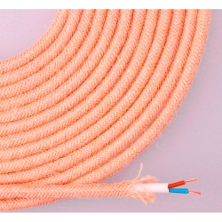 Cable de cuerda de yute tejida y enfundada 25mts 2x0,75mm euro/mts