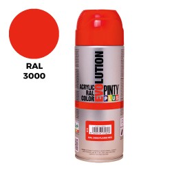 Spray ral 3000 rojo vivo 400ml.