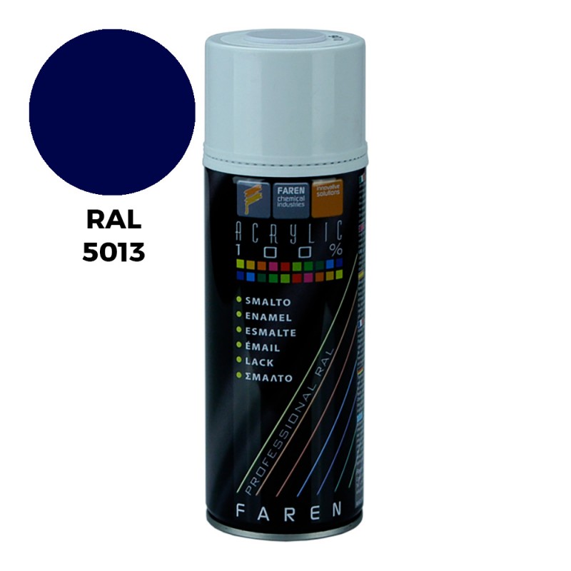 *ult.unidades*spray ral 5013 azul cobalto 400ml.