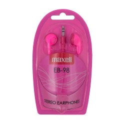 Auriculares eb-98 maxell pink