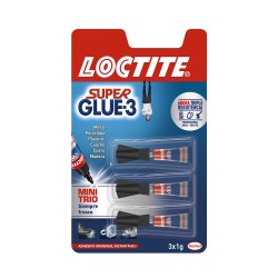 Loctite mini trio 3x1g  super glue