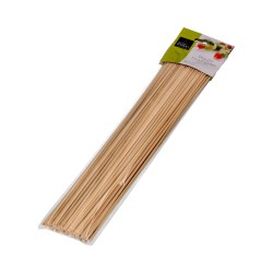 Pack 100 brochetas bambú 36.5cm
