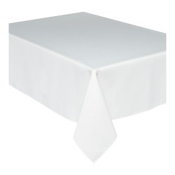 Mantel anti manchas blanco 240x140cm polyester