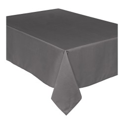 Mantel anti manchas gris 240x140cm polyester