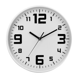 Reloj color blanco ø30cm