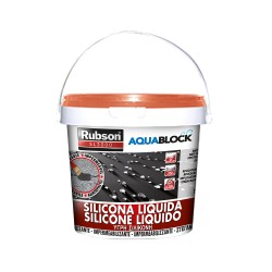 Rubson silicona liquida aquablock 1kg teja