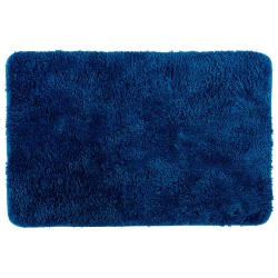 Alfombra para baño color azul marino 60x90cm