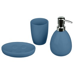 Conjunto para baño modelo sun color azul marino