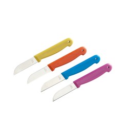 Pack cuchillo pelador 4 piezas 15,5cm