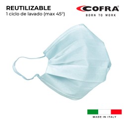 Mascarilla semifacial reutilizable  higienizada cofra med mask-1