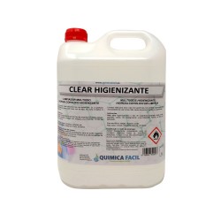 Higienizante clear zona 5l quimica facil