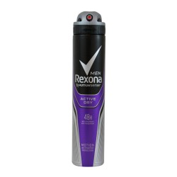 Desodorante rexona spray 200ml men active dry 