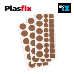 Pack 3 fieltros sinteticos adhesivos multifigura plasfix inofix