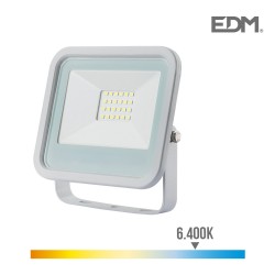 Foco proyector led 20w 1400 lm 6400k luz fria edm