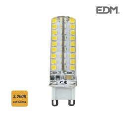 Bombilla g9 silicona led 4,5w 300 lm 3200k luz calida edm