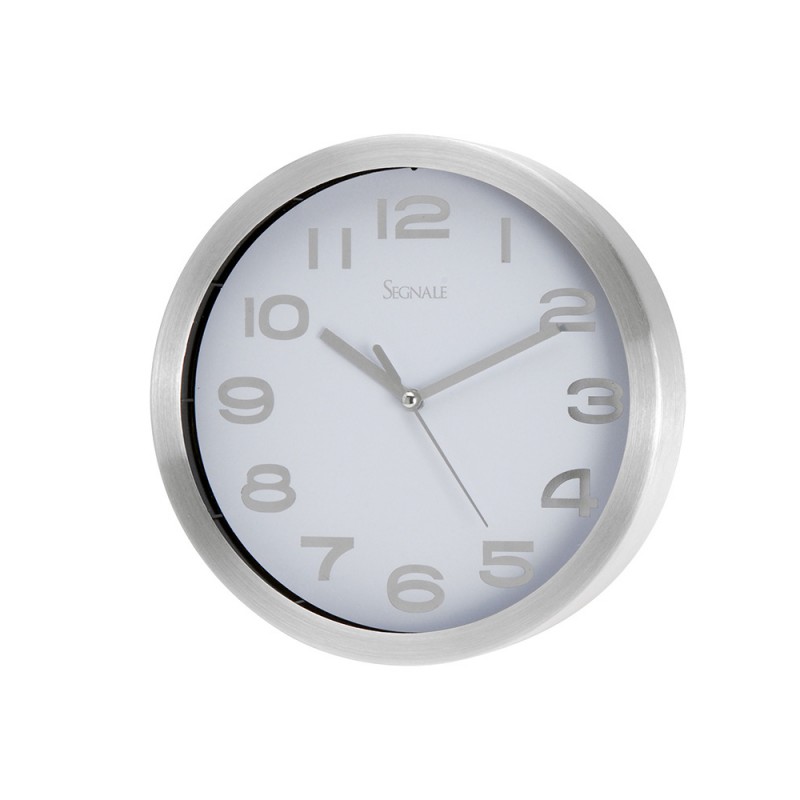 Reloj de pared de aluminio ø20cm 
