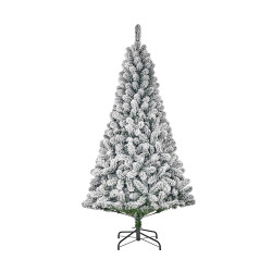 Arbol de navidad efecto escarcha con 398 ramas 185x109cm