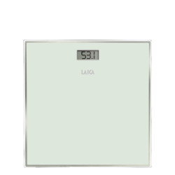 Bascula electronica para baño color blanca máx.150kg laica 